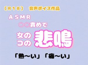 【R18】 音声ボイス作品 『ASMR 女のコの悲鳴』