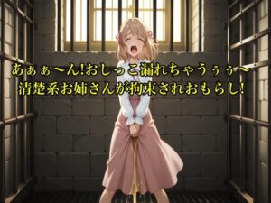 【こっち見ないでぇ〜シリーズ】あぁぁ〜ん!おしっこ漏れちゃうぅぅ〜清楚系お姉さんが拘束され我慢の限界で2度もお漏らしするボイス【お姉さん/失禁】