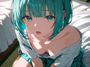 偽ち〇ぽで喉奥ぐぽぐぽ