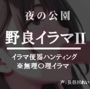 夜の公園ー野良イラマ2【夜道はイラ魔に要注意】
