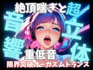 【超立体音響】脳を狂わせる立体絶頂喘ぎと重低音60分 〜限界突破のオーガズムトランス〜